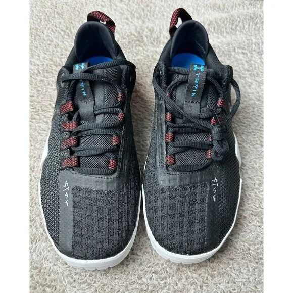 Under Armour Women's Reign 6 Training Shoes Size 8.5 Black New - Picture 3 of 14